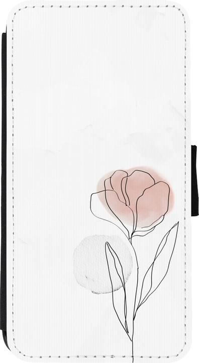 Actual product image PhoneLook Cover Wallet black Spring 23 minimalist flower (Apple iPhone XS Max)