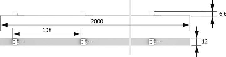 Immagine prodotto Halemeier Stair Stringer per Nastro LED Versa Stair 120 / 12 V (200 cm, Interno)