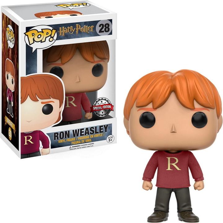 Actual product image Funko Harry Potter: Ron Weasley (Sweater) Pop!