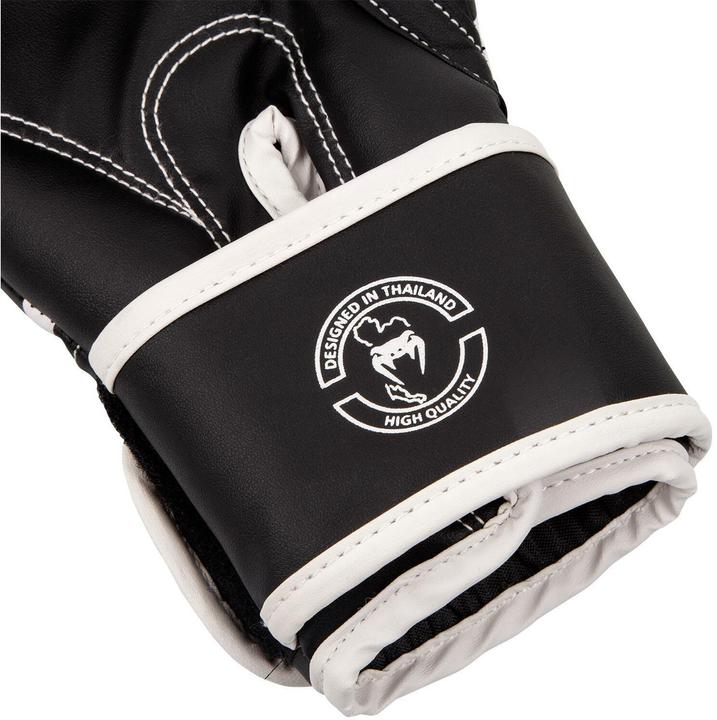 Actual product image Venum Challenger 2.0 Kids Boxing Gloves - Black/White (6 OZ, One size)
