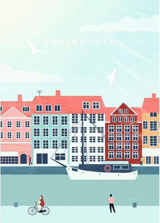Produktbild Ravensburger Puzzle Moment 12000769 - City Kopenhagen - 300 Teile (300 Teile)