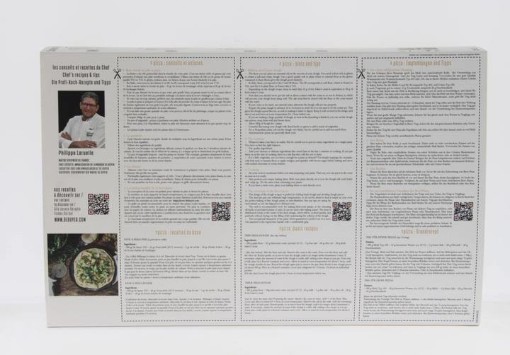 Nährwerte und Zutaten de Buyer 6er Set #PIZZA: Backroste+Pizzarad+Teighorn