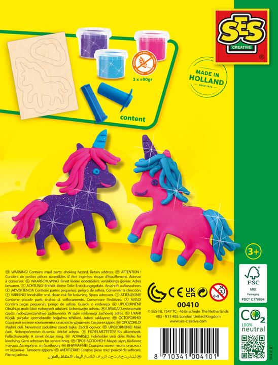 Image du produit Ses 00410 Pâte à modeler Licorne