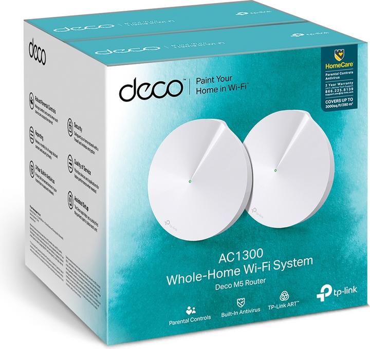 Image du produit TP-Link Deco M5 Lot de 2 (AC1300)