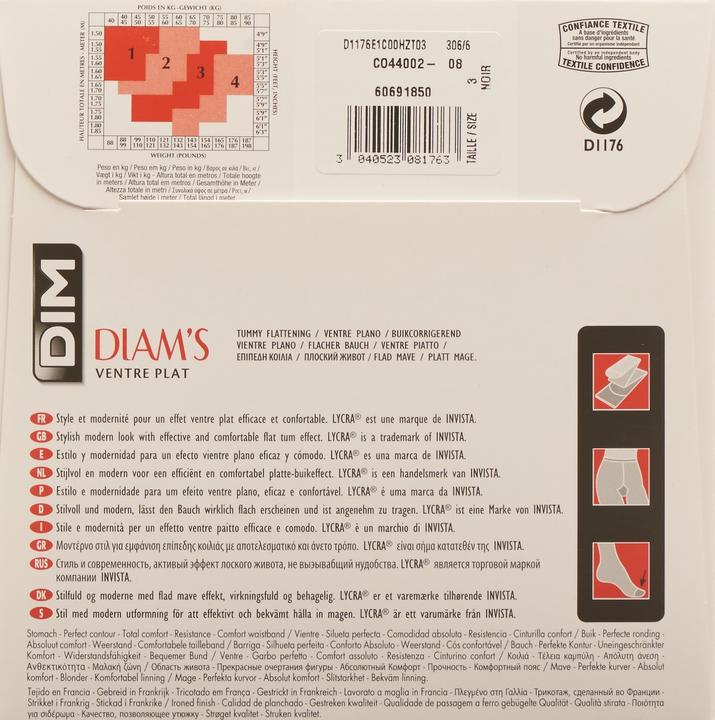 Actual product image DIM Diam's Ventre Plat (25 DEN, 42 - 44)