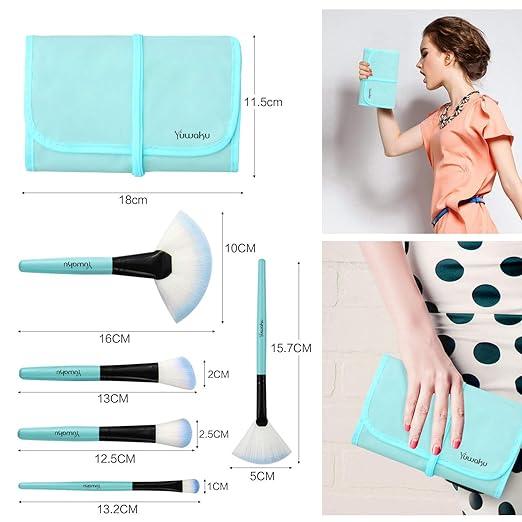 Produktbild Yuwaku 32 Stück Makeup Pinsel Brushes Set mit Tasche No.18 (Augenbrauen)