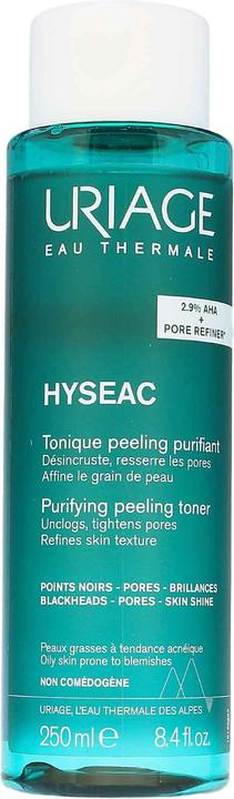 Immagine prodotto Uriage Hyséac Tonico purificante per il viso 250ml per pelli grasse Riduce i punti neri, i pori e la (Acqua tonica, 250 ml)