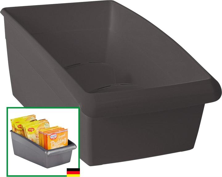 Immagine prodotto Novaliv Scatola per zuppe e minestre - 25 x 16 cm GRIGIO ANTHRAZIT