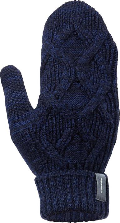 Actual product image Icebreaker Unisex Merino Mer Cable Knit Mittens