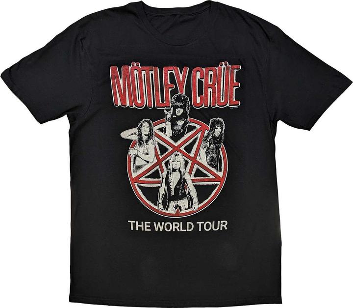 Image du produit Motley Crue - T-shirt WORLD TOUR - Adulte (XXL)