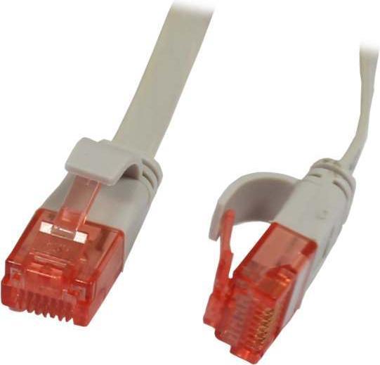 Immagine prodotto Synergy 21 Cavo patch RJ45 UTP(U/UTP). 0,5 m grigio, CAT6, PVC, piatto, Sy (U/UTP, CAT6, 0.50 m)