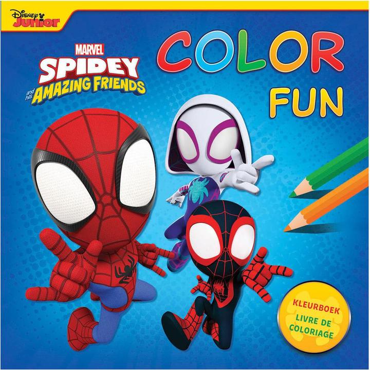 Marvel Spidey Friends Color Fun