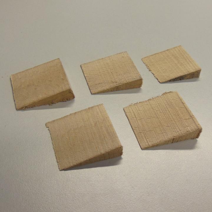 Produktbild Haromac Stielkeile Holz 5-tlg