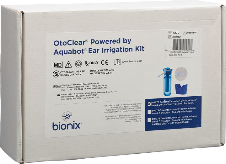 Image du produit Bionix OtoClear Aquabot Kit nettoyant auriculaire
