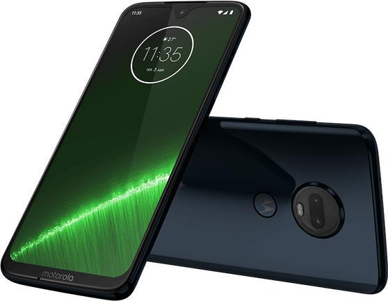 Produktbild Motorola Moto G7 Plus (64 GB, Deep Indigo, 6.20", Dual SIM, 16 Mpx, 4G)