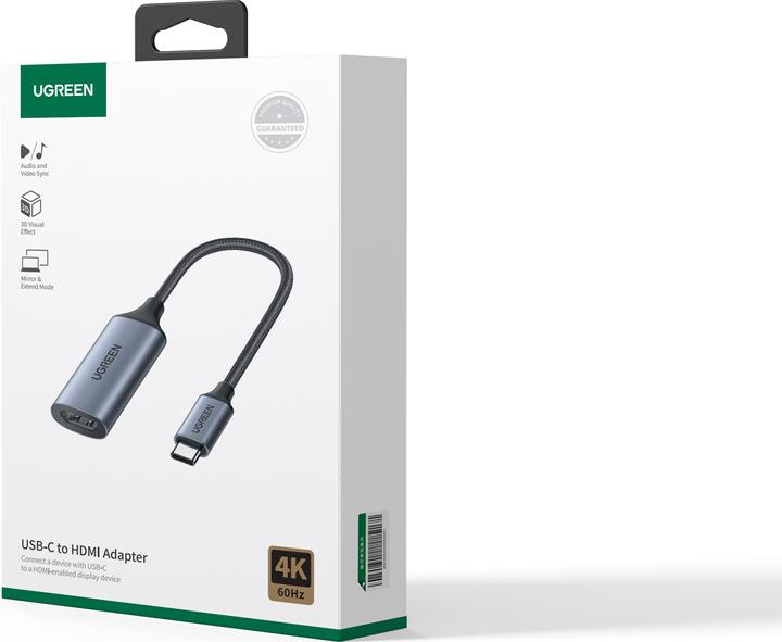 Immagine prodotto Ugreen Adattatore da USB-C a HDMI (USB-C, HDMI, 10 cm)