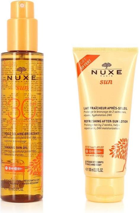 Productafbeelding Nuxe Zonnebrand Huile Solaire Brozante 30 SPF (Zonnebrandolie, SPF 30, 150 ml, 291 g)