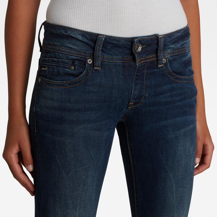 Immagine prodotto G-Star Midge Saddle Mid Straight Jeans Neutro dk aged (W28/L30)