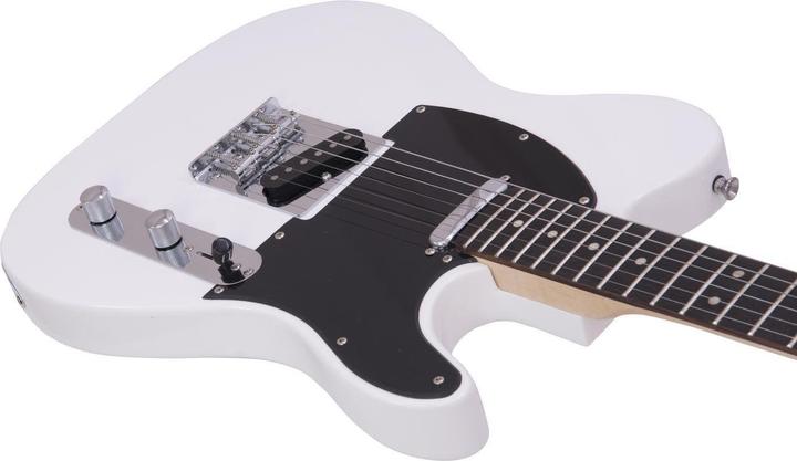 Dimavery TL-401 E-Gitarre, weiss (E-Gitarre)