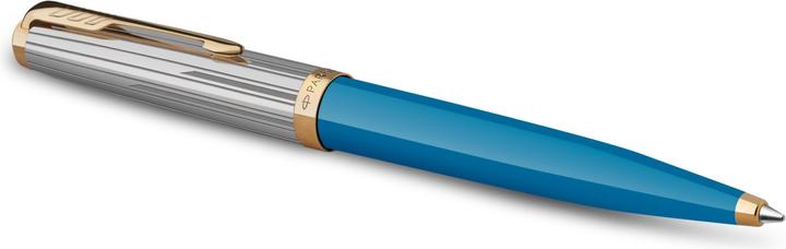 Immagine prodotto Parker Pen Penna a sfera 51 Premium Turchese G.C. M (Turchese, 1 x)