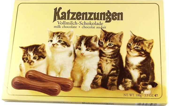Produktbild Sarotti Schokolade Katzenzungen Vollmilch 100 g (140 g)