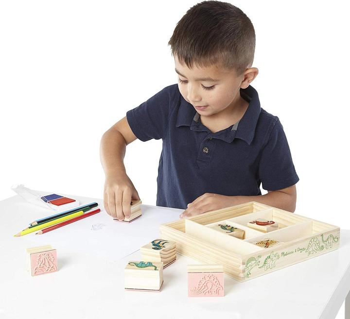 Immagine prodotto Melissa & Doug Set di francobolli Dinosauro
