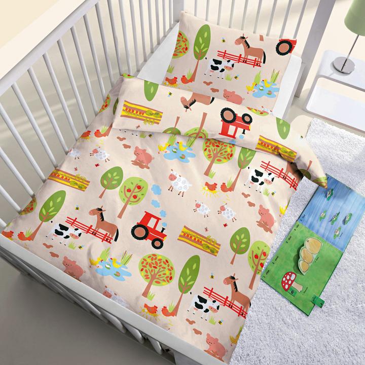 Produktbild Erwin Müller Kinder-Bettwäsche "Bauernhof"