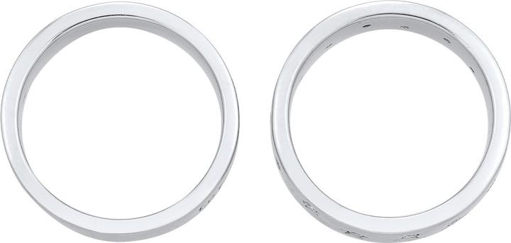 Actual product image Elli Ring Moon Star - Let Your Light Shine 925 Silver (56, 925 Silver)