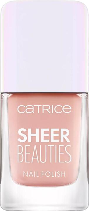 Actual product image Catrice Sheer Beauties Nail Polish 070 Nudie Beautie (070 Nudie Beautie, Colour paint)