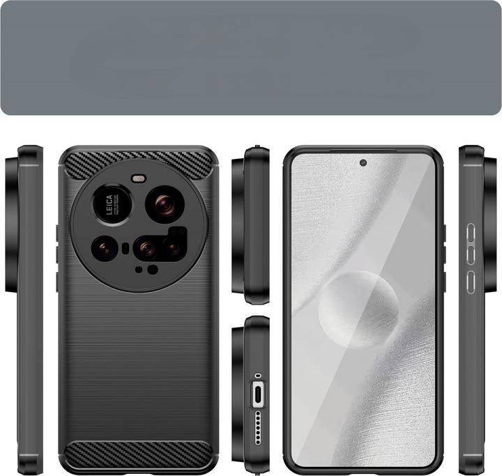 Produktbild Cover-Discount Xiaomi 15 Ultra - Metall Carbon Look Hülle (Xiaomi 15 Ultra)