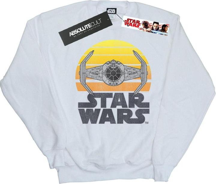 Actual product image Star Wars Mens Sunset TIE Fighter Sweatshirt (M)