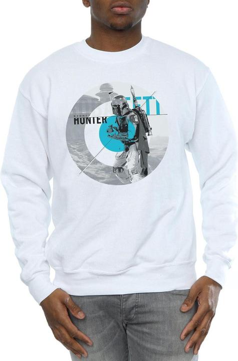 Immagine prodotto Star Wars Boba Fett Bounty Hunter Circle Felpa Uomo (XXL)