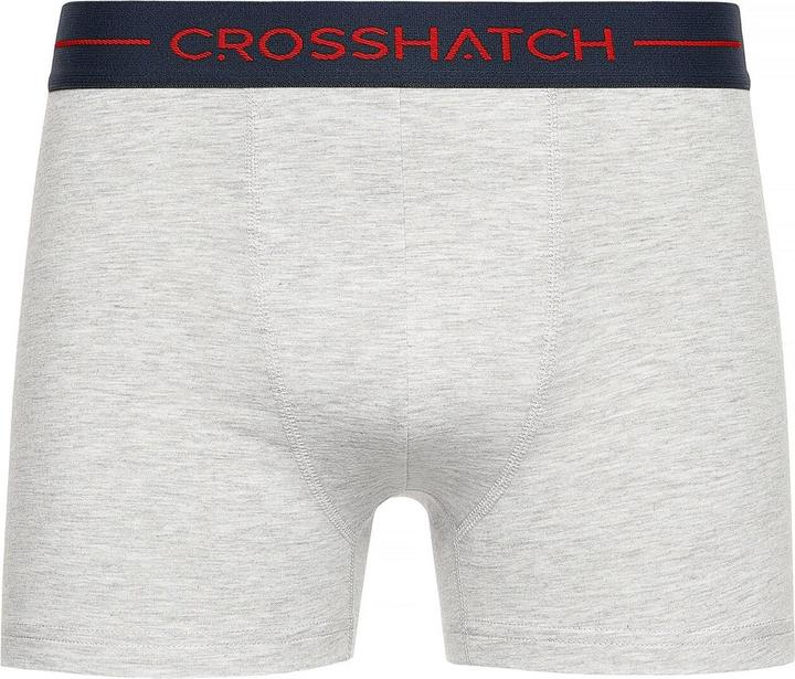Actual product image Crosshatch Mens Warbler Boxer Shorts (Pack of 3) (S, pack of 3)