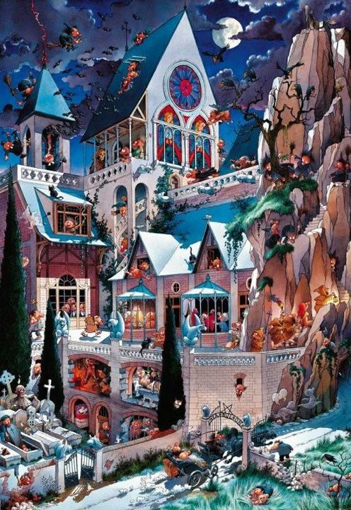 Produktbild Heye Castle of Horror (2000 Teile)