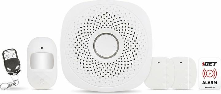 Produktbild iGet HOME Alarm X1 - Inteligentní bezdrátový systém pro zabezpečení budov, ovládání pomocí Wi-Fi
