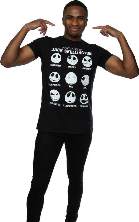 Produktbild Disney Nightmare Before Christmas Many Faces Of Jack TShirt (XXL)