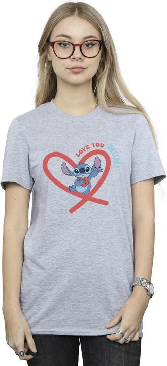 Produktbild Disney Lilo & Stitch Love You Mum TShirt (XXL)