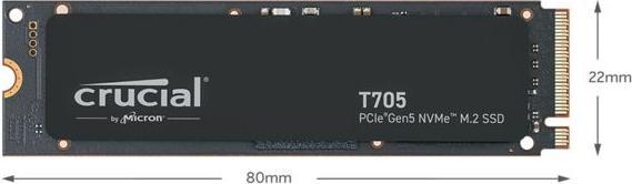 Produktbild Crucial T705 (2000 GB, M.2 2280)