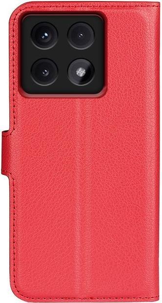 Image du produit MU Classic Série de couvertures de livres en cuir Litchi (Xiaomi 14T Pro)