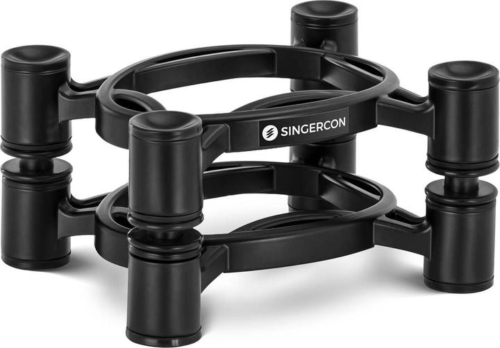 Produktbild Singercon Profi Lautsprecherständer Boxenständer Entkoppler höhenverstell- und neigbar (1 Stk., Ständer, Höhenverstellbar, Neigbar)
