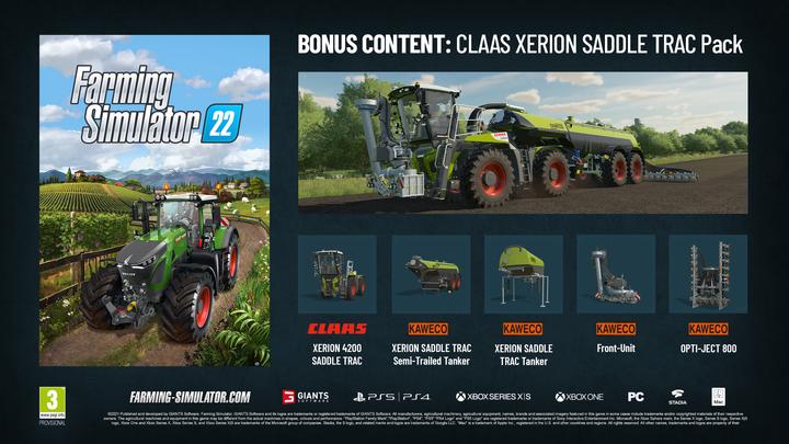 Actual product image Giants Software Farming Simulator 22 (PS4, FR, IT)