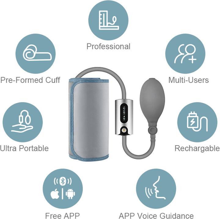Produktbild ViatomTech AirBP2 (Blutdruckmessgerät Oberarm)