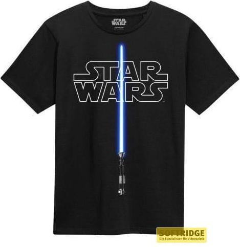 Heroes Inc Star Wars T-Shirt Glow In The Dark Lightsaber (S) (S)
