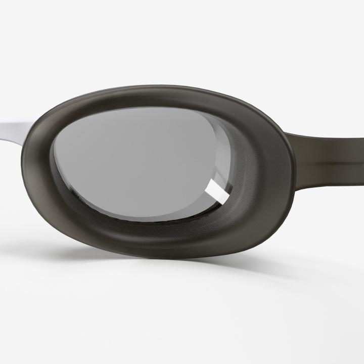 Produktbild Nabaiji Schwimmbrille getönt Grösse L - XBase schwarz/weiss Gläser blau (One Size)
