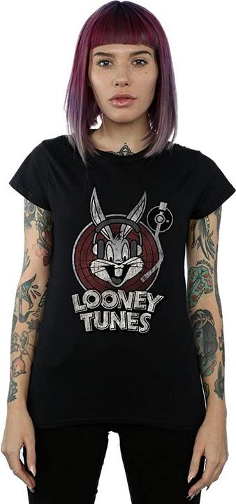 Image du produit Looney Tunes T-shirt en coton avec logo Bugs Bunny - Femmes/Dames (M)