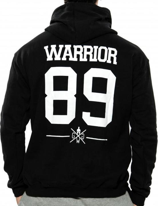 Gym Generation Warriors 89 Zip Hoodie Black