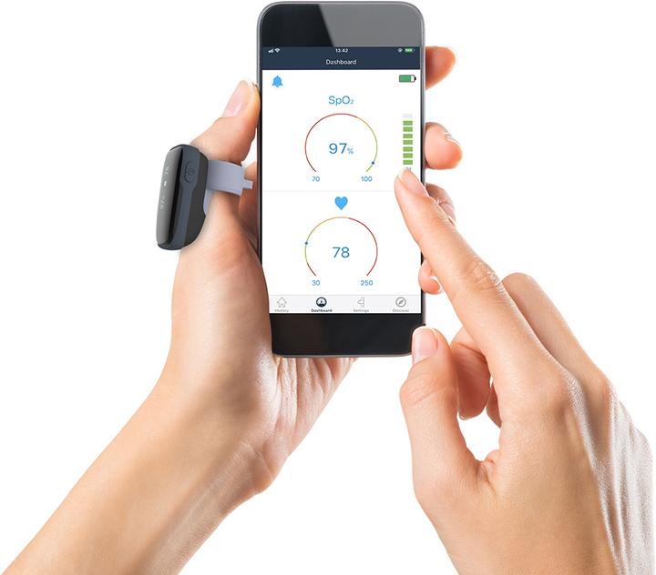 Actual product image ViatomTech Oxylink