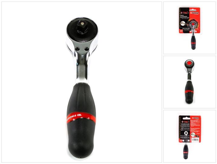 Produktbild Facom Umschaltknarre 1/4 mit 360° Drehgriff Grösse 1/4 (6.3 mm) (1/4")