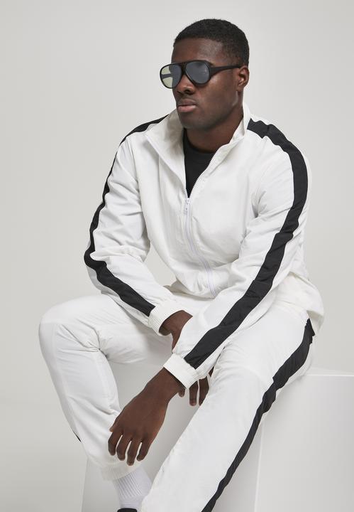 Image du produit Urban Classics Striped Sleeve Crinkle Track Jacket (XXL)