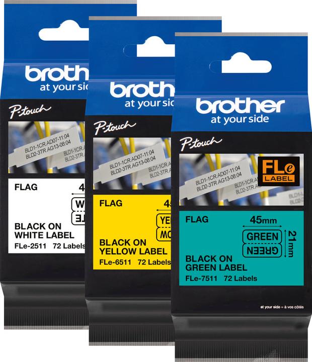Actual product image Brother P-Touch (3 cm, White)